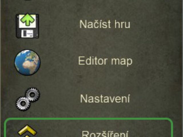 hlavni menu