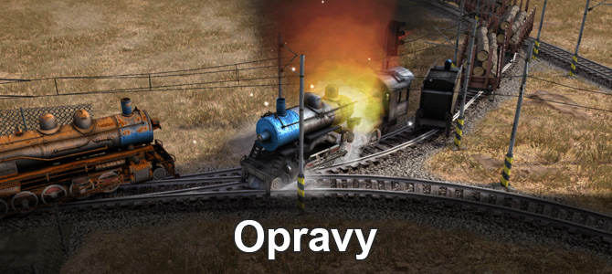 Únorové opravy chyb