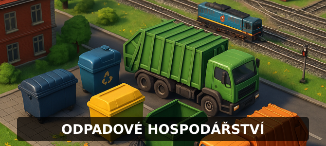 Aktualizace: Mashinky zavádí odpadové hospodářství. Aktualizace: Mashinky zavádí odpadové hospodářství.
